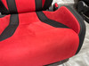 2017-2021 FK8 Honda Civic Type R Front Bucket Seats / Red Suede / Pair /   TR107