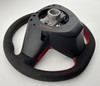 2020-2021 FK8 Honda Civic Type R Black / Red Alcantara Steering Wheel w/ Controls /   TR107