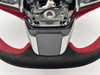 2020-2021 FK8 Honda Civic Type R Black / Red Alcantara Steering Wheel w/ Controls /   TR107