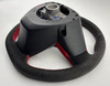 2020-2021 FK8 Honda Civic Type R Black / Red Alcantara Steering Wheel w/ Controls /   TR107
