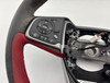 2020-2021 FK8 Honda Civic Type R Black / Red Alcantara Steering Wheel w/ Controls /   TR107