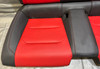 2016-2021 Chevrolet Camaro 2SS Coupe Black / Red Leather Rear Seat Set /   CM003
