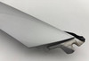 2004-2008  Nissan 350Z Convertible Passenger Side A Pillar Trim  / Silver Alloy Metallic  5z030