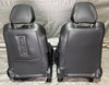 2004-2007 Nissan 350Z Convertible OEM Black Leather Seats / Pair /   5z030