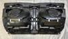 2024 Ford Mustang S650 Convertible California Special Black / Blue Leather Rear Seat Set /   FM202