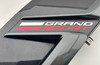 2017-2019 Chevrolet C7 Corvette Grand Sport Passenger Side Fender Vent Trim / OEM / Watkins Glen Gray Metallic  C7008
