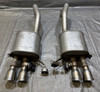 2014-2019 Chevrolet C7 Corvette Stingray Z51 Grand Sport OEM Exhaust Mufflers w/ Tips / NPP / Manual / 40K C7008