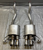 2014-2019 Chevrolet C7 Corvette Stingray Z51 Grand Sport OEM Exhaust Mufflers w/ Tips / NPP / Manual / 40K C7008