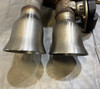 2014-2019 Chevrolet C7 Corvette Stingray Z51 Grand Sport OEM Exhaust Mufflers w/ Tips / NPP / Manual / 40K C7008