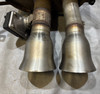 2014-2019 Chevrolet C7 Corvette Stingray Z51 Grand Sport OEM Exhaust Mufflers w/ Tips / NPP / Manual / 40K C7008