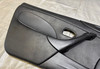 2004-2005 Mazdaspeed Miata Black Leather Door Panels / Pair  /   NB273