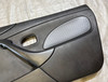 2004-2005 Mazdaspeed Miata Black Leather Door Panels / Pair  /   NB273