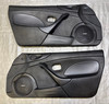 2004-2005 Mazdaspeed Miata Black Leather Door Panels / Pair  /   NB273