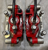 2023-2025 Toyota GR Corolla OEM Brembo Brake Calipers w/ Rotors / Set of 4 / Red / 31K GRC02