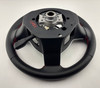 2017-2020 Subaru BRZ / Toyota 86 Black Leather Steering Wheel w/ Red Stitching / Manual *Cosmetic Wear* /   FB053