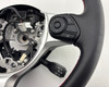 2017-2020 Subaru BRZ / Toyota 86 Black Leather Steering Wheel w/ Red Stitching / Manual *Cosmetic Wear* /   FB053