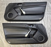 2017-2020 Subaru BRZ Limited OEM Interior Door Panels / Pair / Red Stitching /   FB053