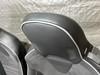 2016-2023 Mazda Mx5 Miata Recaro Seats w/ Rails / White Stitching / Pair / ND051