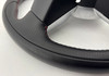 2017-2020 Fiat 124 Spider Abarth Black Leather Steering Wheel / Manual  /   FD030