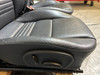 1998-2004 Porsche 986 Boxster 4-Way Power Leather Seats / Black / Pair  /   BX071
