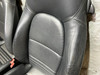 1998-2004 Porsche 986 Boxster 4-Way Power Leather Seats / Black / Pair  /   BX071