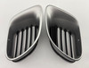 2000-2002 Porsche 986 Boxster Rear Quarter Panel Vents / Pair / Arctic Silver Metallic  BX071