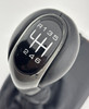 2000-2004 Porsche 986 Boxster S 6 Speed Manual Shift Knob w/ Boot / Silver /   BX071