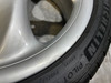 1997-2004 Porsche 986 Boxster Front 18x7.5" Turbo Twist Wheel Rim w/ Michelin Tire / BX071
