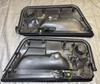 2000-2006 Audi TT Reupholstered Interior Door Panels / Pair / Black /   T1036