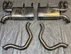 2001-2004 Chevrolet C5 Corvette Mid America Motorworks Exhaust Muffler w/ Tips / USED C5033