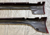1999-2005 Mazda Miata Large Tupperware Side Skirts / Pair / Classic Red   NB263