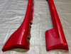 1999-2005 Mazda Miata Large Tupperware Side Skirts / Pair / Classic Red   NB263