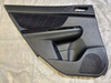 2015-2020 Subaru WRX STI Interior Door Panels / Set of 4 / Black Suede / Red Stitching /   SS019