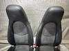 2005-2012 Porsche 987 Boxster / Cayman / 997 911 Black Alcantara Seats / 2 Way Power / Pair /   BC038