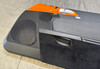 2008 Porsche 987 Boxster Limited Edition OEM Interior Door Panels / Black Leather w/ Orange Trim /   BC038