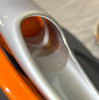 2008 Porsche 987 Boxster Limited Edition OEM Interior Door Panels / Black Leather w/ Orange Trim /   BC038
