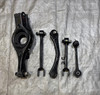 2010-2016 Hyundai Genesis Coupe Driver Side Rear Knee Spindle w/ Hub & Control Arms / 42K HG033