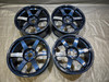 2015-2021 Subaru WRX STI 18x9.5" Volk Racing TE37 Saga S-Plus Wheels Rims / Mag Blue / Set of 4 / USED / SS019