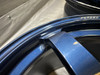 2015-2021 Subaru WRX STI 18x9.5" Volk Racing TE37 Saga S-Plus Wheels Rims / Mag Blue / Set of 4 / USED / SS019