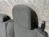2020-2022 Jeep Gladiator JT Sport Black Cloth Front & Rear Seat Set / JT004