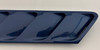 1996-2002 BMW Z3 Roadster Passenger Side Fender Vent Trim Panels / Pair / Topaz Blue  Z3039
