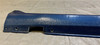 1997-2002 BMW Z3 Roadster Coupe Passenger Side Skirt Rocker Panel / Topaz Blue  Z3039