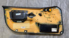 2000-2002 BMW Z3 Roadster Black Oregon Leather Interior Door Panels / DAMAGE /   Z3039