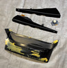 2000-2002 BMW Z3 Roadster Black Oregon Leather Interior Door Panels / DAMAGE /   Z3039