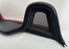 2013-2016 Porsche 981 Boxster OEM Roll Bar Trim Panel / Amaranth Red Metallic / BC206