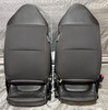 2006-2009 Pontiac Solstice Black Leather Seats / Pair /   PS076