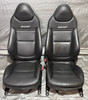 2006-2009 Pontiac Solstice Black Leather Seats / Pair /   PS076