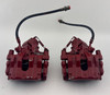 2006-2010 Pontiac Solstice / Saturn Sky Rear Brake Calipers / Pair / Red  / 101K PS076