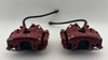 2006-2010 Pontiac Solstice / Saturn Sky Rear Brake Calipers / Pair / Red  / 101K PS076