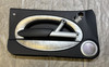 2005-2006 Mini Cooper S Interior Door Panels / Black w/ Alloy Patina Trim / Pair /   R1033